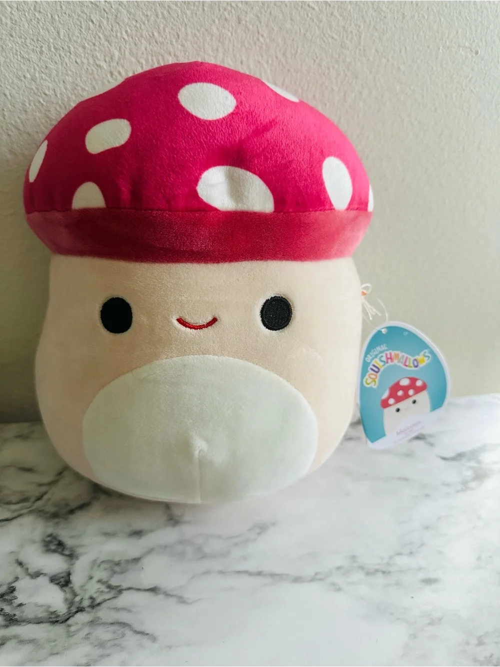 Squishmallows Malcom Mushroom Plush with Hang Tag | Super Soft Collectible